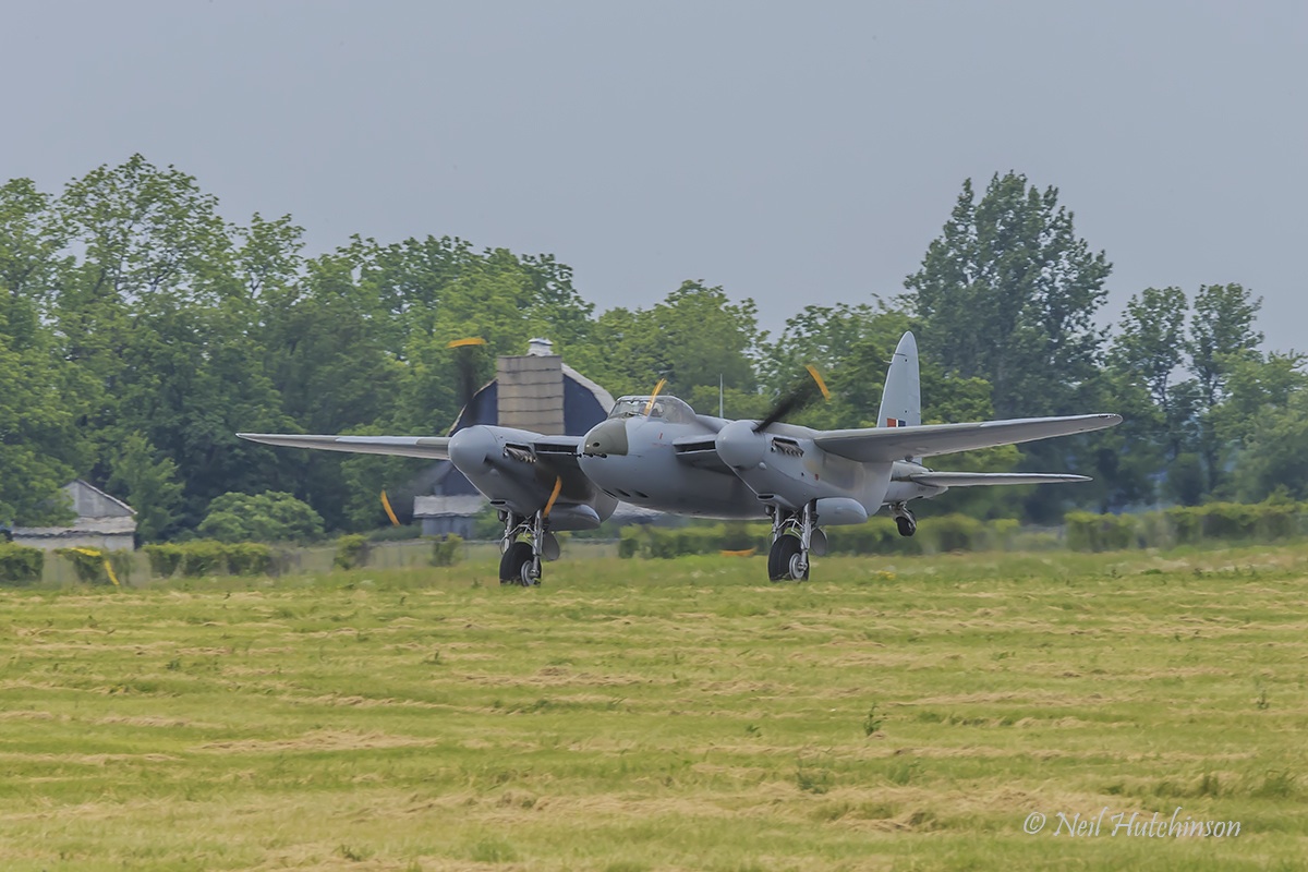 KA114 takeoff Hamilton