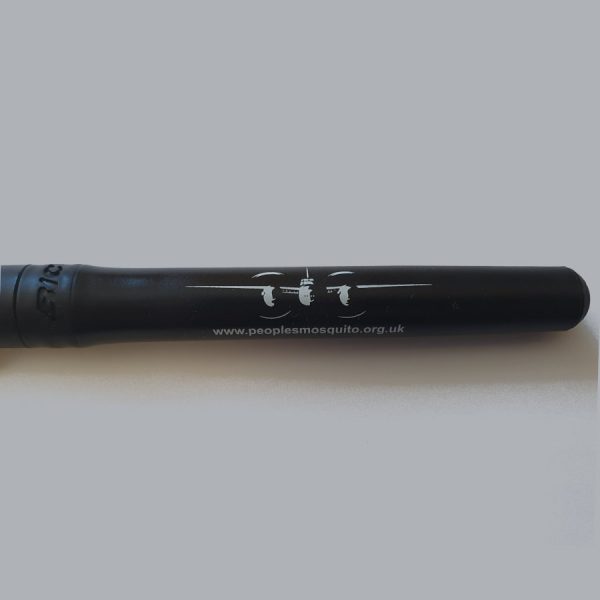 Intruder Bic Grip Smooth Roller Pen - Black - Image 2