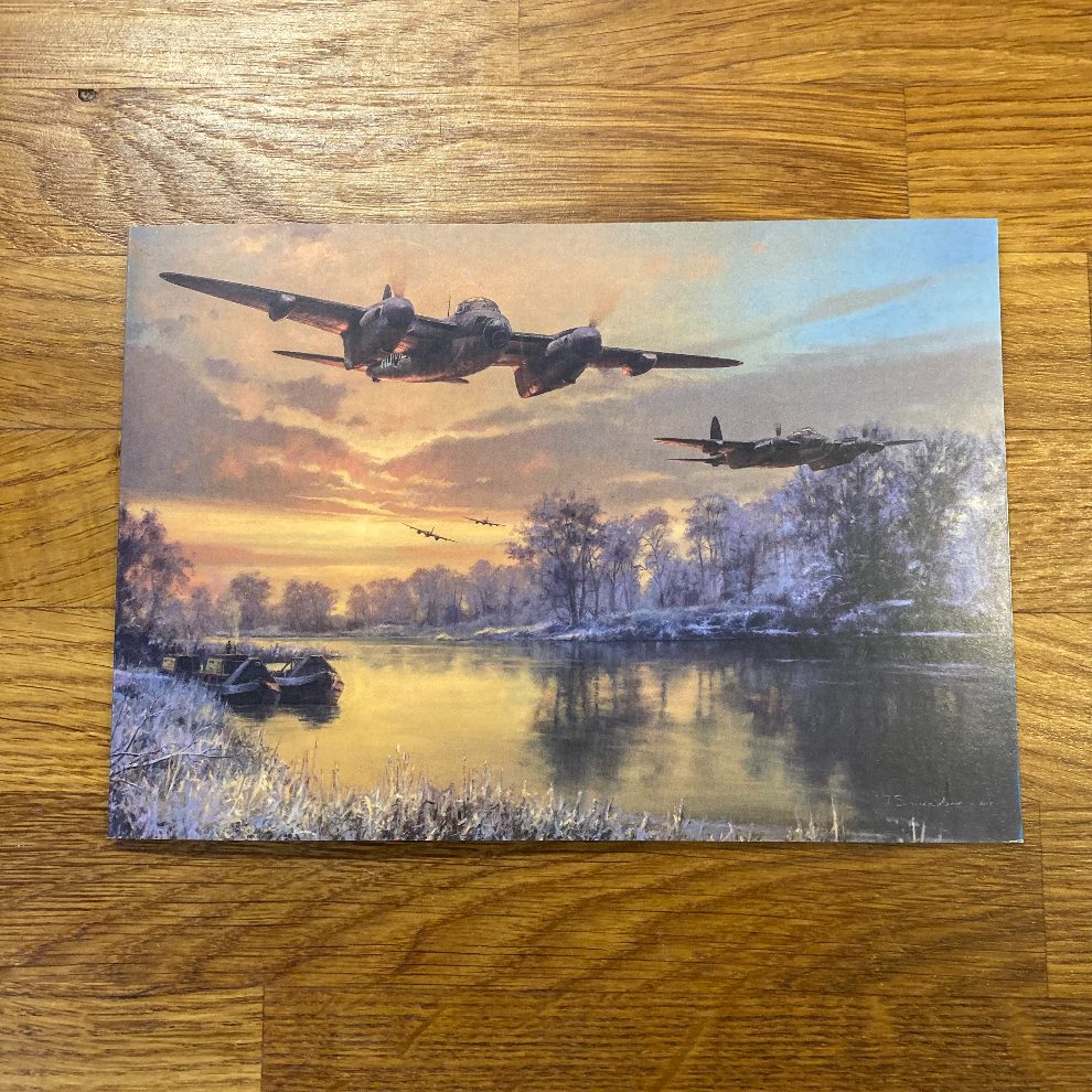 Commemorative Card 'Return of the Pathfinders', Anthony Saunders